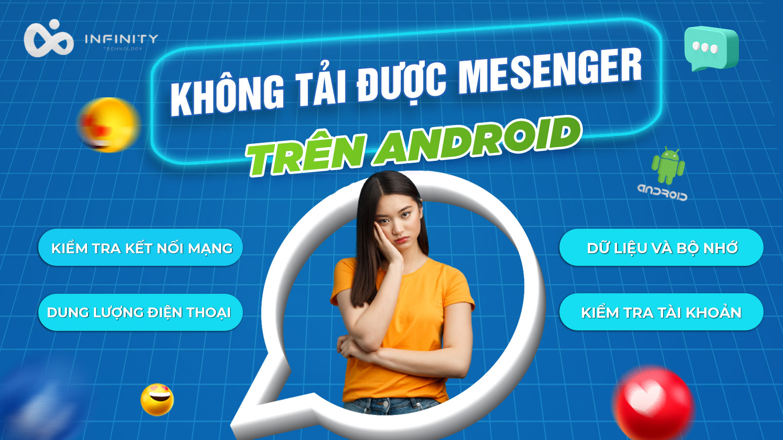 Sửa lỗi khi điện thoại Android không tải được Messenger